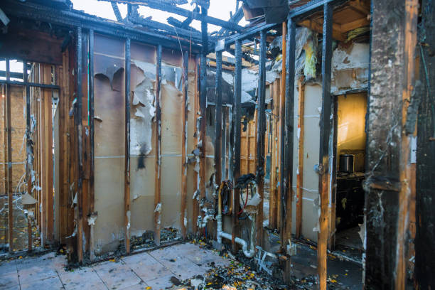 Professional Emergency Fire Cleanup technician working in Lago Vista, TX